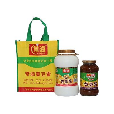 常润黄豆酱包装