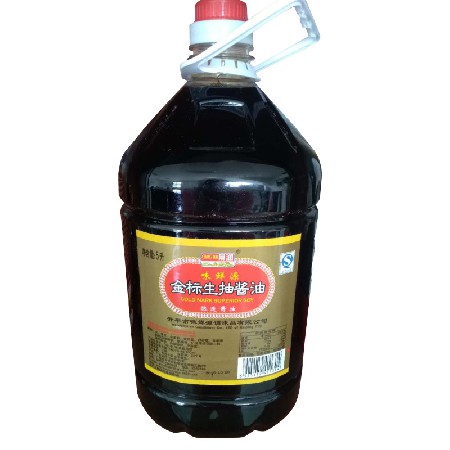 5L金标生抽酱油
